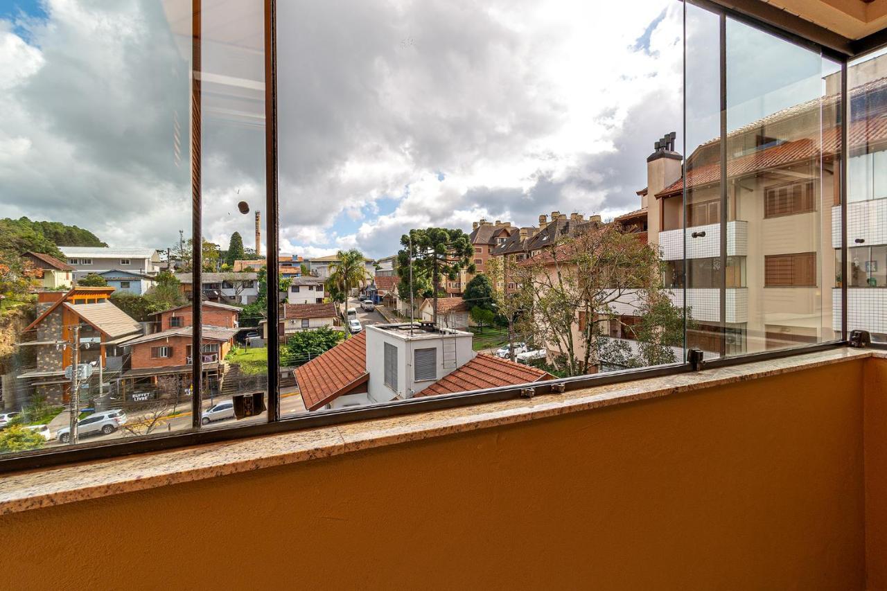Ferienwohnung Rosa Apartamento Mirante Da Colina 313 Gramado Exterior foto