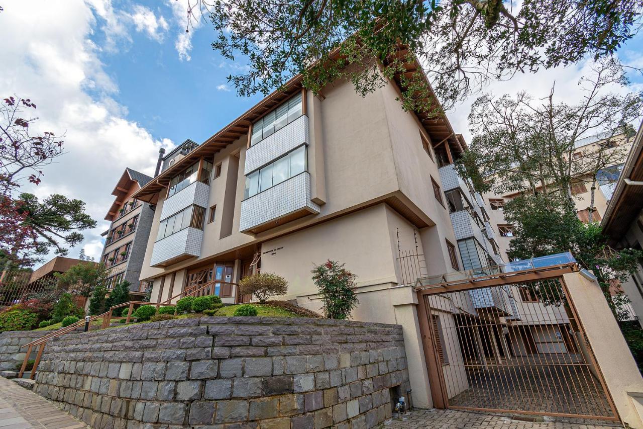 Ferienwohnung Rosa Apartamento Mirante Da Colina 313 Gramado Exterior foto